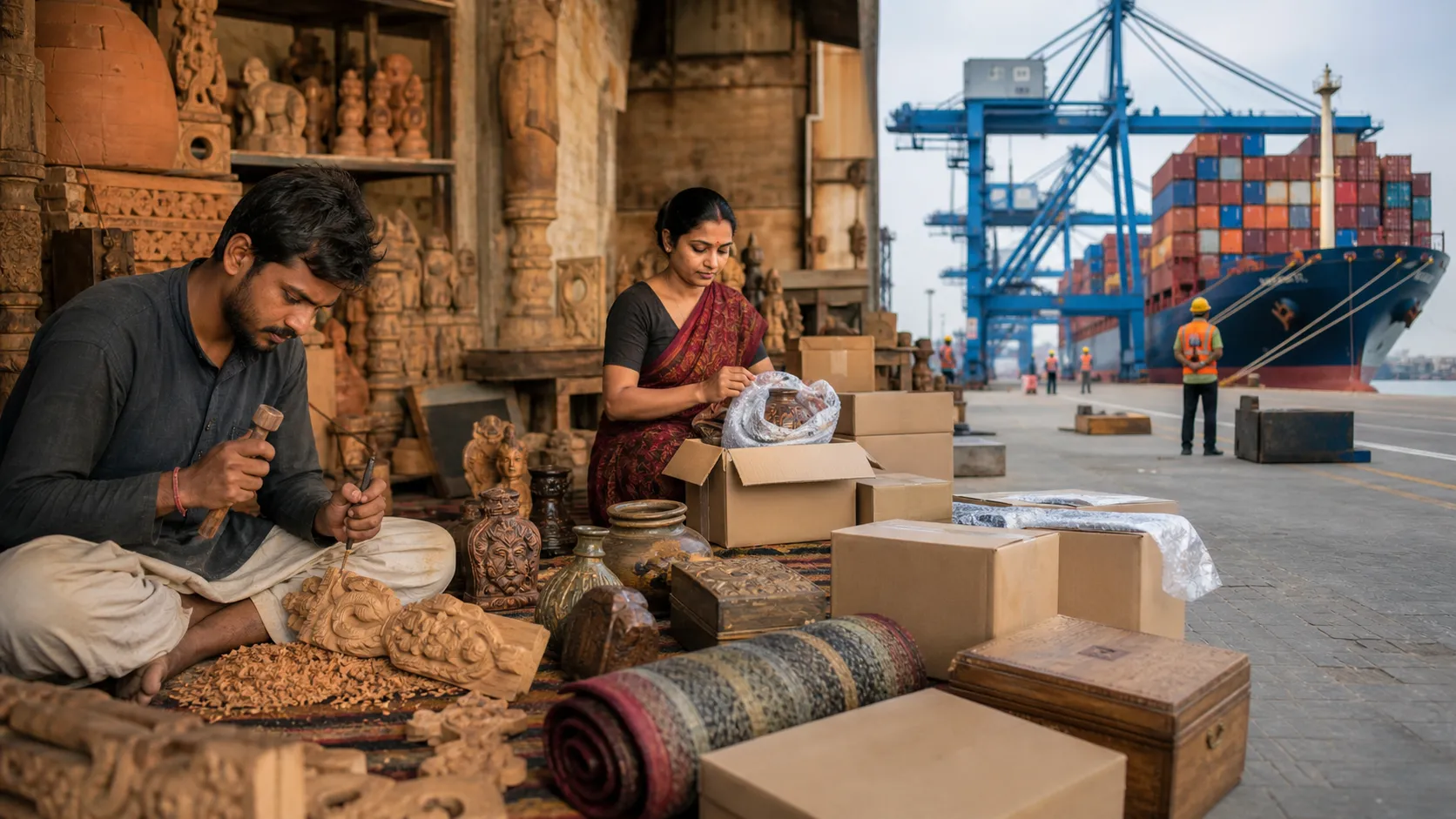 How to Export Handicrafts and Artisan Products from India: Markets, Compliance & Pricing (2026)