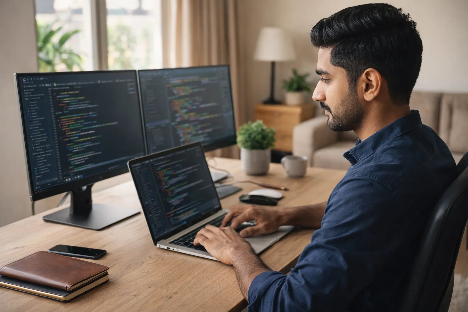 Indian freelancer exporting digital services — IT and design service export from India