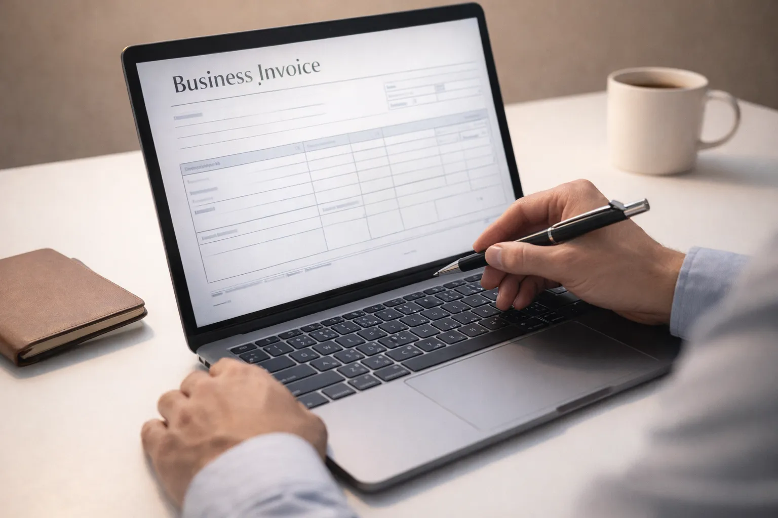 Commercial invoice format for export shipment from India