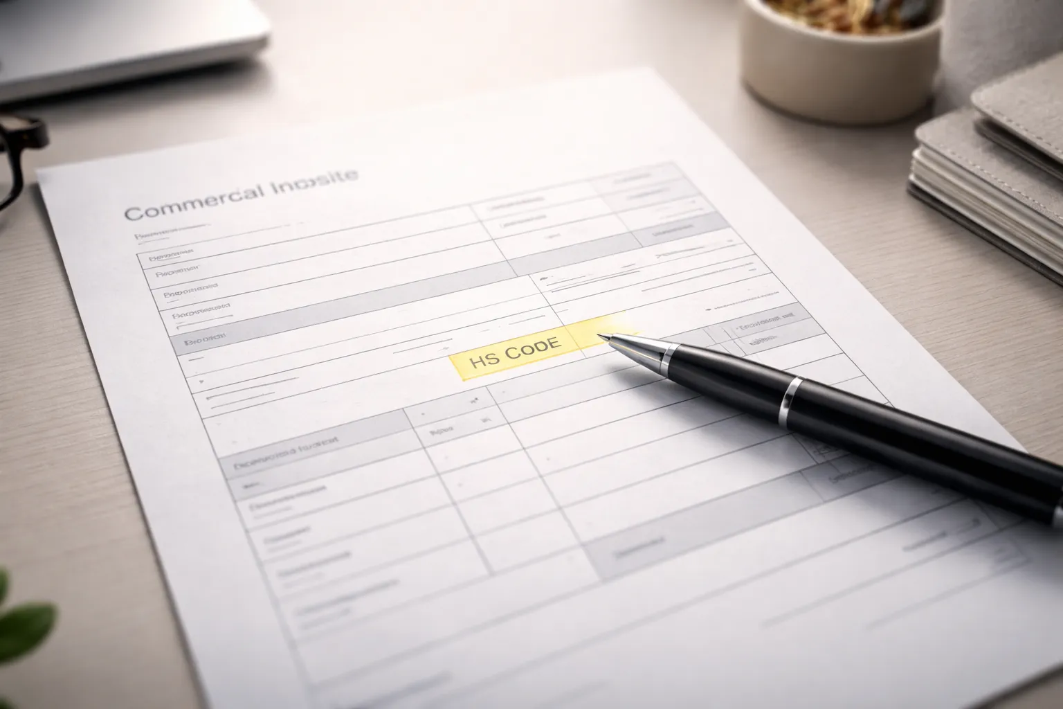 Finding the correct HS code for export in India on commercial invoice