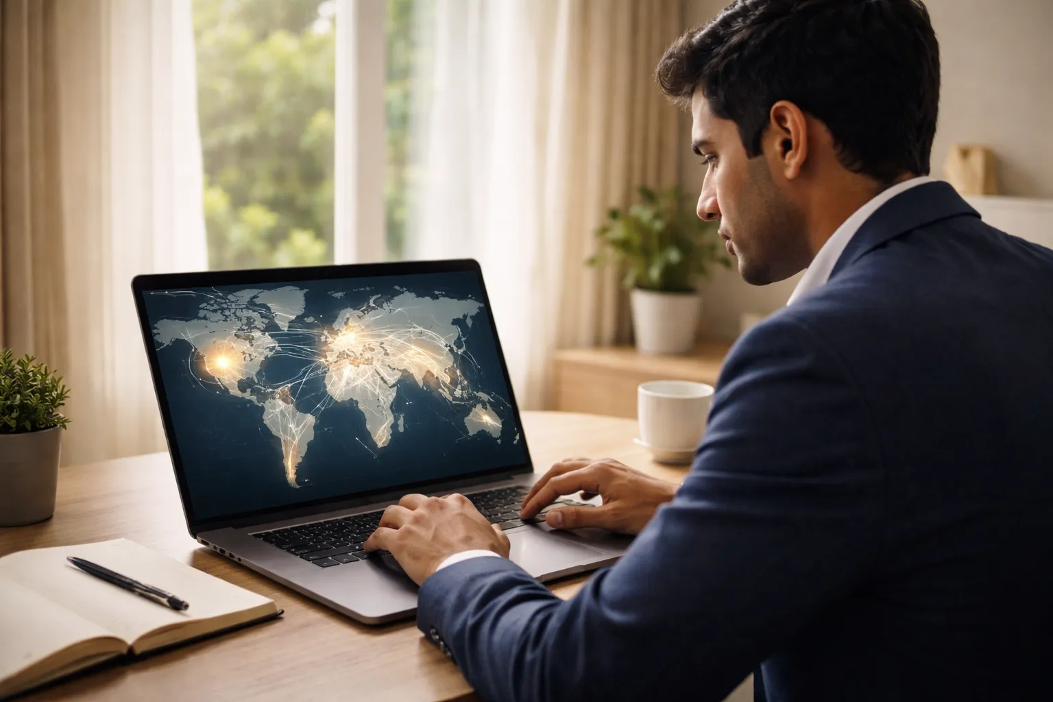 Indian exporter finding foreign buyers online for export business in India