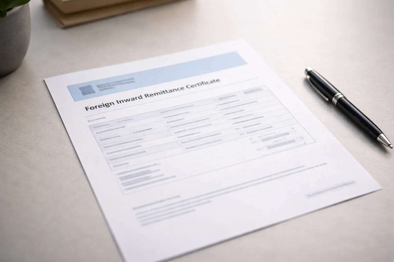 FIRC foreign inward remittance certificate for export payment proof in India