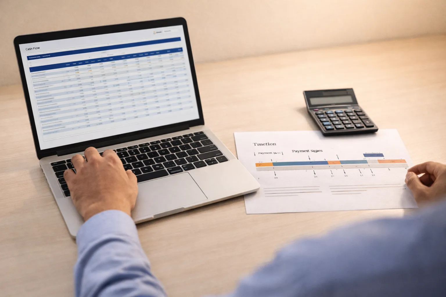 Working capital planning for export business in India — managing payment cycles