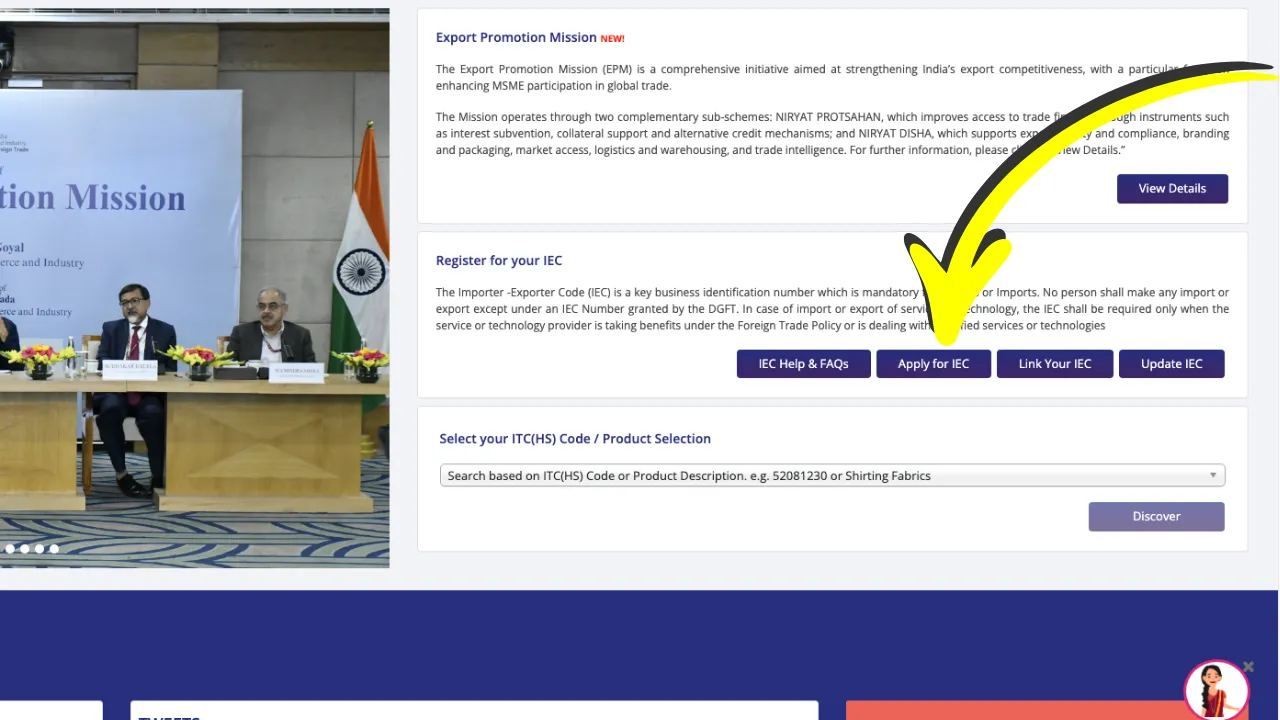IEC Code registration on DGFT portal — first step to start export business in India